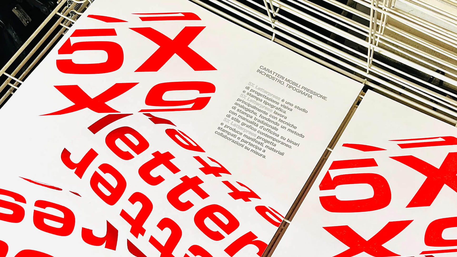 5X Letterpress manifesto